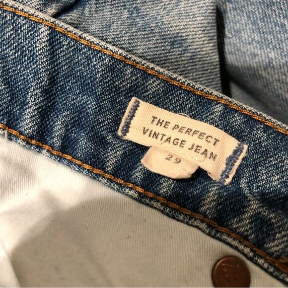 Madewell The Perfect Vintage Distressed Jeans Size 29 - Picture 7 of 10